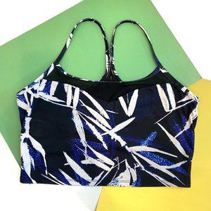 Fabletics | Black Marcela Mesh Sports Bra Size L